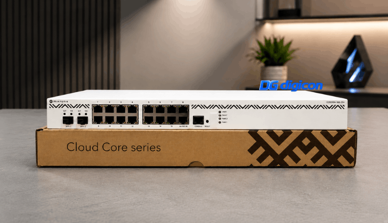 Giới thiệu thiết bị định tuyến Router MikroTik CCR2004-16G-2S+
