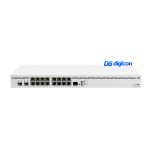 Router MikroTik CCR2004-16G-2S+ 16x 1G, 2x SFP+, chịu tải 1000 Users