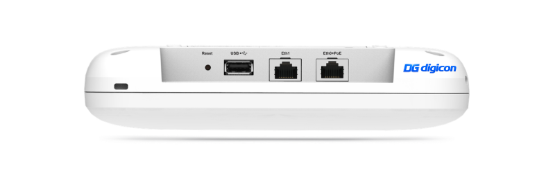 Cổng kết nối của bộ phát wifi 6E Aruba Instant On AP32 (S1T23A)